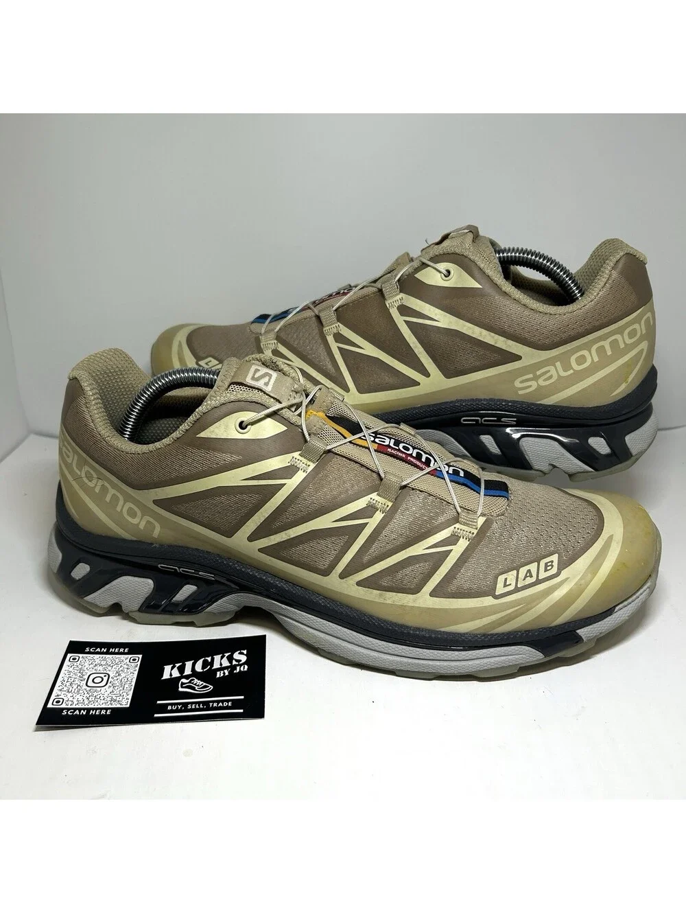 Salomon XT-6 Clear Safari 2022 - Size 9.5 - (L41641000)